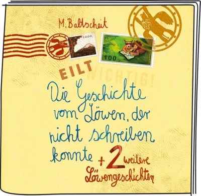 Tonies Geschichten Vom Löwen - Der Löwe, Der Nicht Schreiben Konnte Und Zwei Weitere Löwengeschichten - Image 3