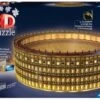 Ravensburger 3D Puzzle Kolosseum In Rom Bei Nacht 11148 - Leuchtet Im Dunkeln, 216 Teile