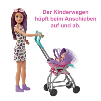 Barbie Skipper Babysitters Inc.“-Puppe Und Kinderwagen-Spielset, Für Kinder Ab 3 Jahren – Bild 3