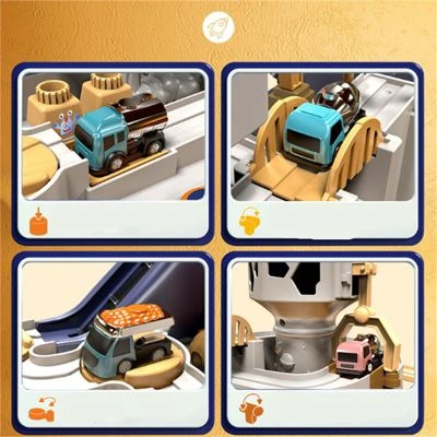 Syntek Puzzle-Abenteuer-Set Für Kinder Trägheitsroller Kinderspielzeugset - Image 5